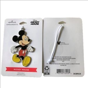 Hallmark Metal Disney Mickey Mouse Ornament Tag